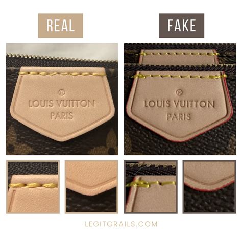 how to know if a lv bag is fake